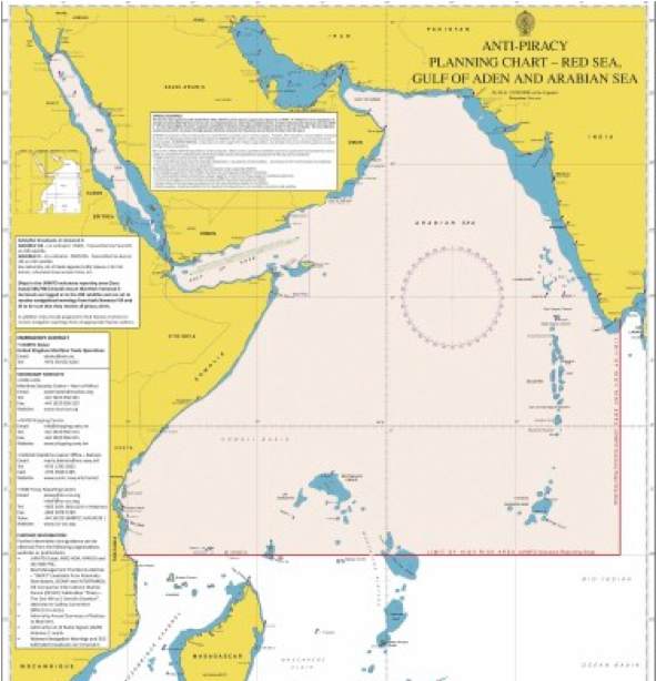CTF-151 Area of Operation for Counter-Piracy 