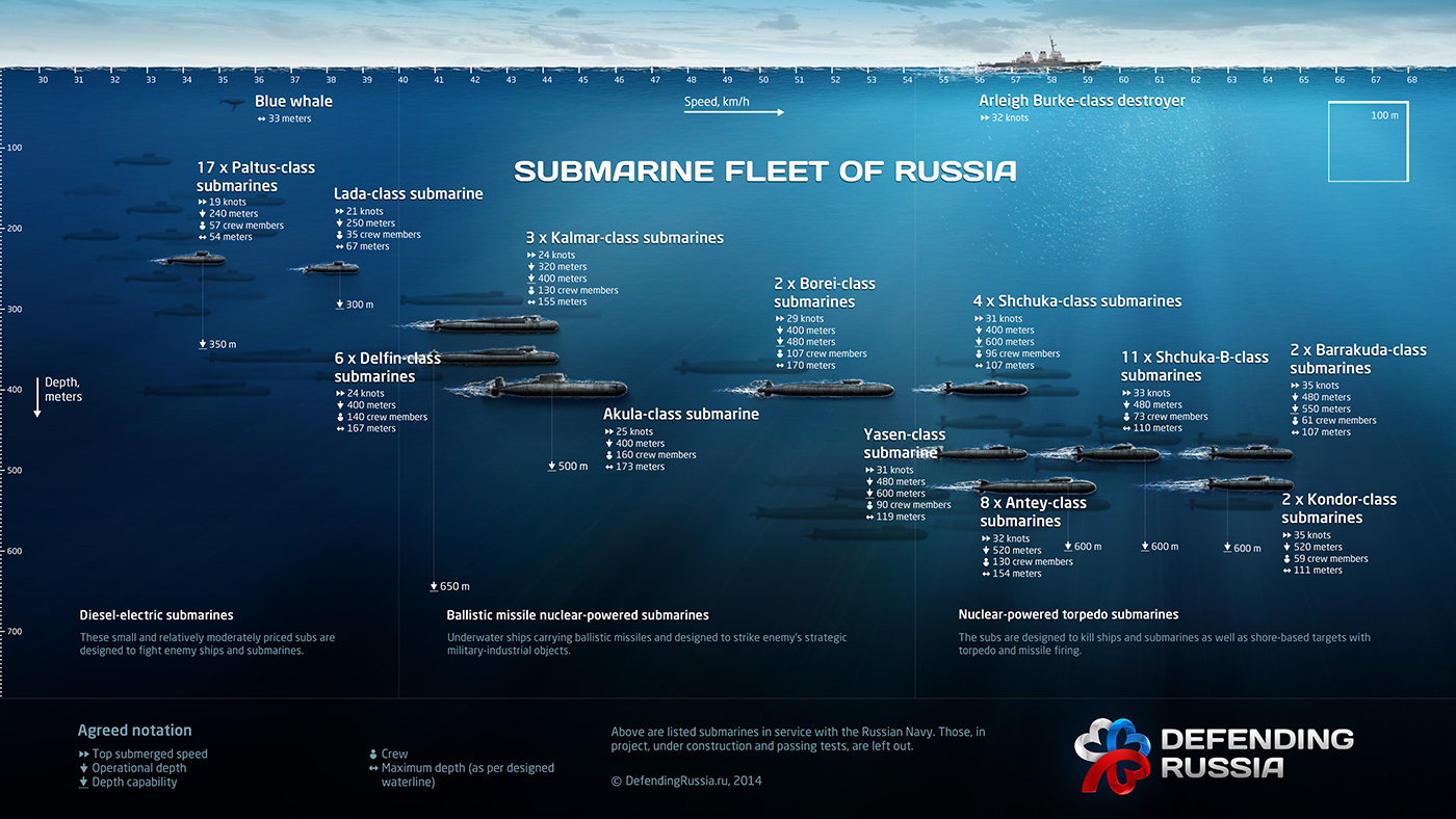 Submarine Fleet of Russia